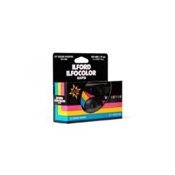 Ilford:: Color :: 35mm Single Use Camera -Modern Camera Shop Ilford Retro Black Side