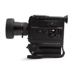 Minolta XL-Sound 84 :: Super 8mm -Modern Camera Shop Minolta XL Sound 84 8mm Side Left