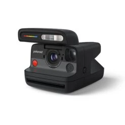 Polaroid Flip :: Black -Modern Camera Shop Polaroid FLip Black Open Angle