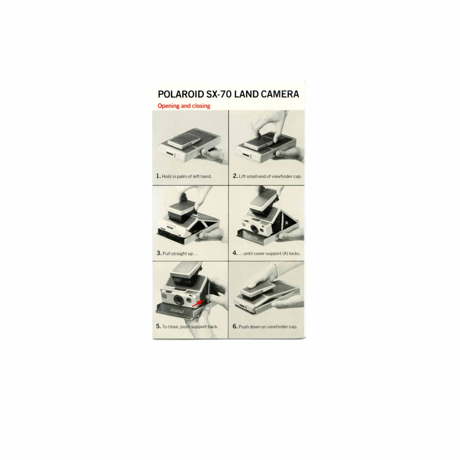 Polaroid SX-70 Manuals :: Vintage 6 Polaroid SX-70 Manuals :: Vintage - Image 4